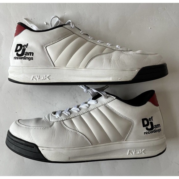 Def Jam Recordings Sneakers Mens 12 White Jay Z S. Carter Collection Reebok Rap - Picture 1 of 15